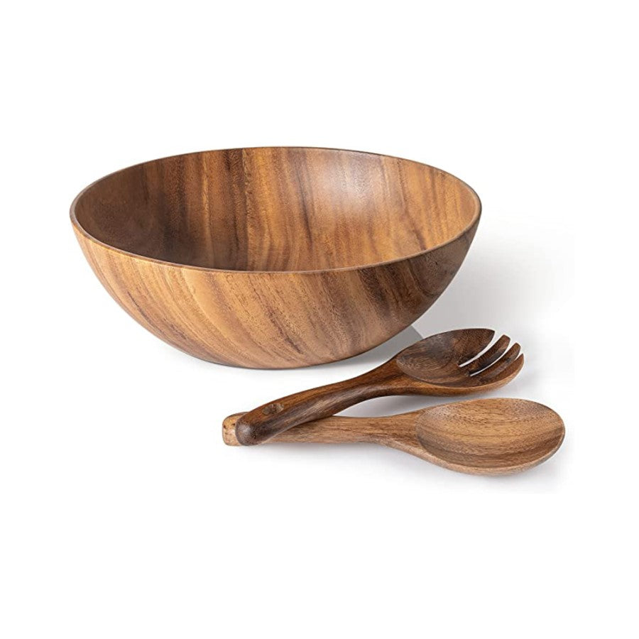 Acacia Wood Bowls & Serving Utensils