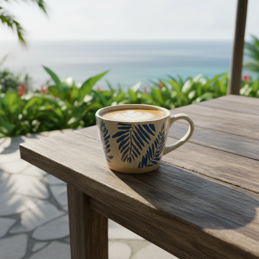 Garden Impressions Ceramic Mugs With Exposed Base
