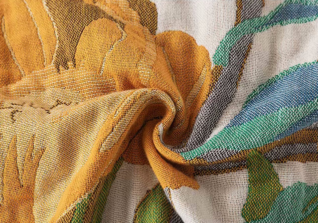 Close Up Cotton Material Bedding Butterfly Grove Quilt