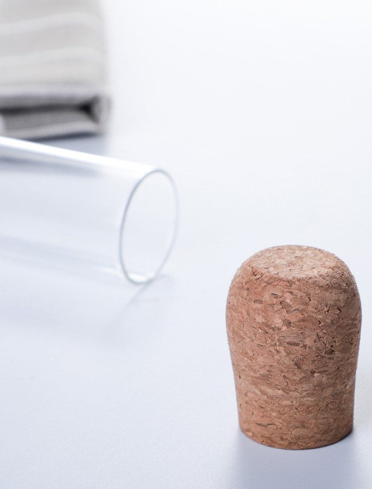 Cork Style Stopper For Glass Tube Tea Infuser