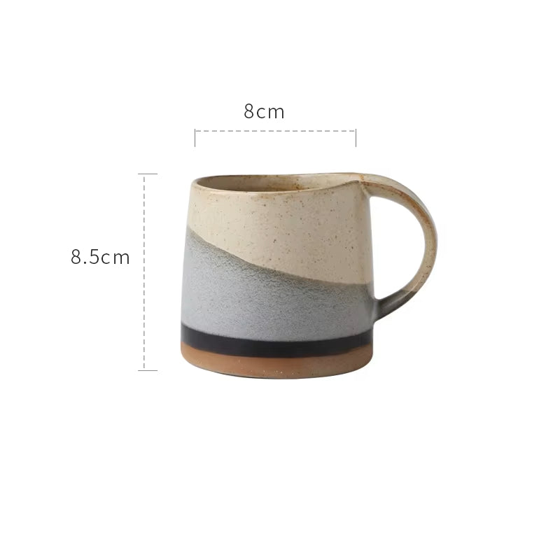 Light Day Colors Dark Tides Ceramic Mug With Exposed Base Drinkware Size Measurements