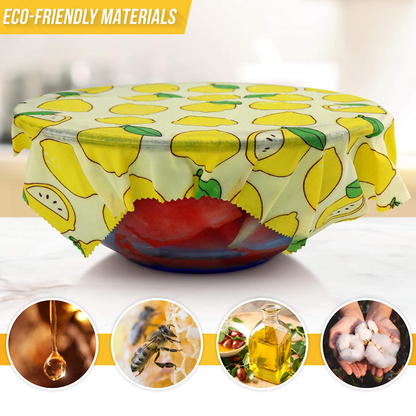 Beeswax Wraps Plastic Free Food Storage Wrap Made With Eco Friendly Materials