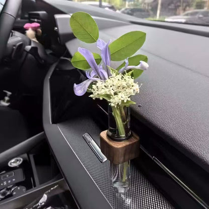 Freshly Picked Flowers In Auto Accessory Car Bud Vase Dash Decor