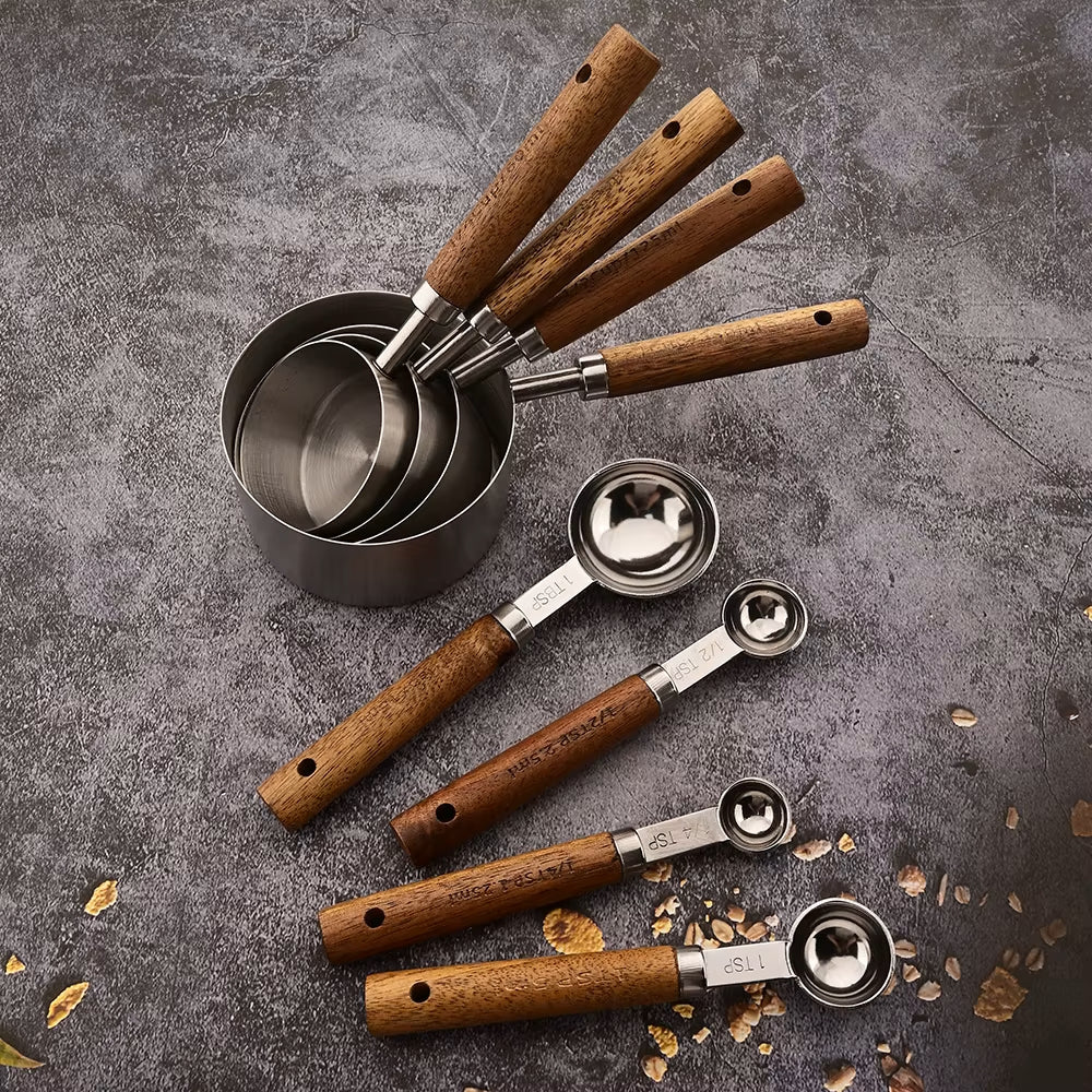 Luxury Chef Style Sets Of Measuring Spoons And Cups