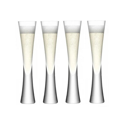 Aspire Sleek Modern Champagne Glass Flutes