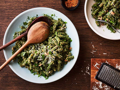 Patagonia Provisions Kernza Spinach Pesto Fusilli Recipe