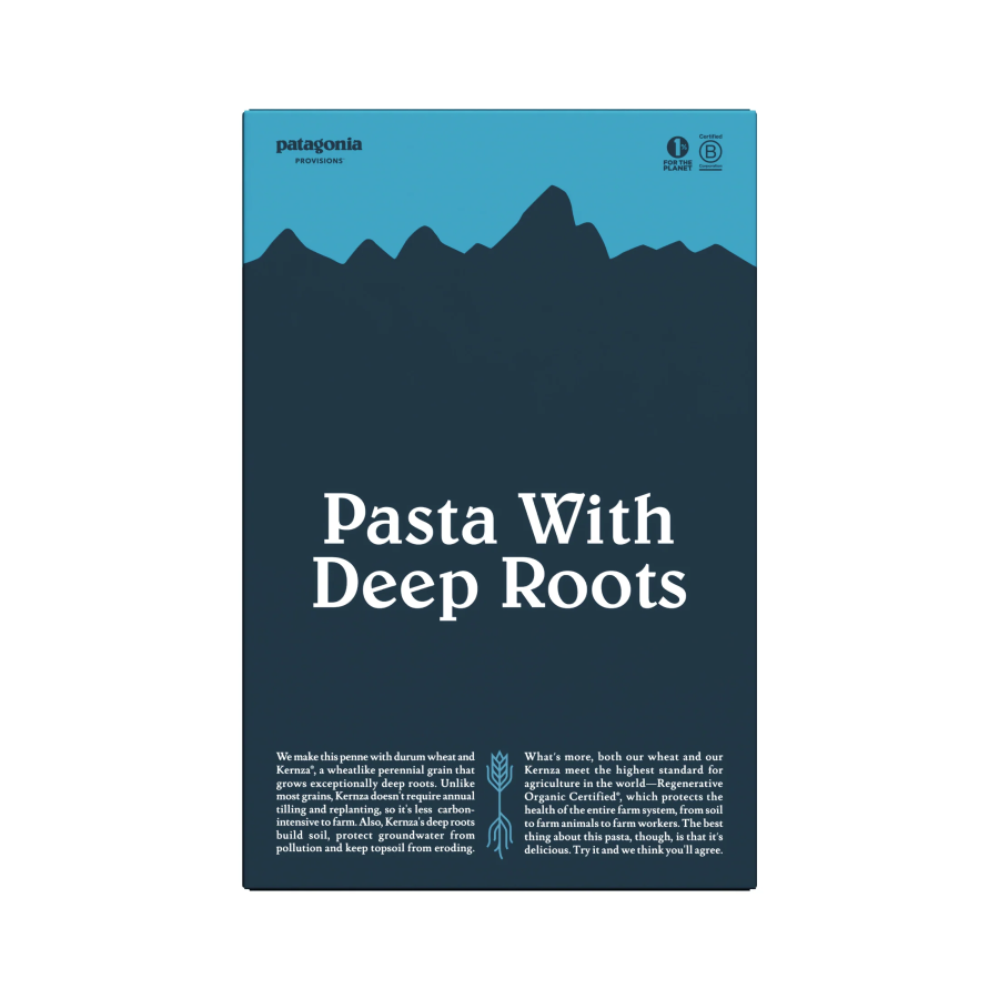 Patagonia Provisions Organic Penne Pasta With Deep Roots