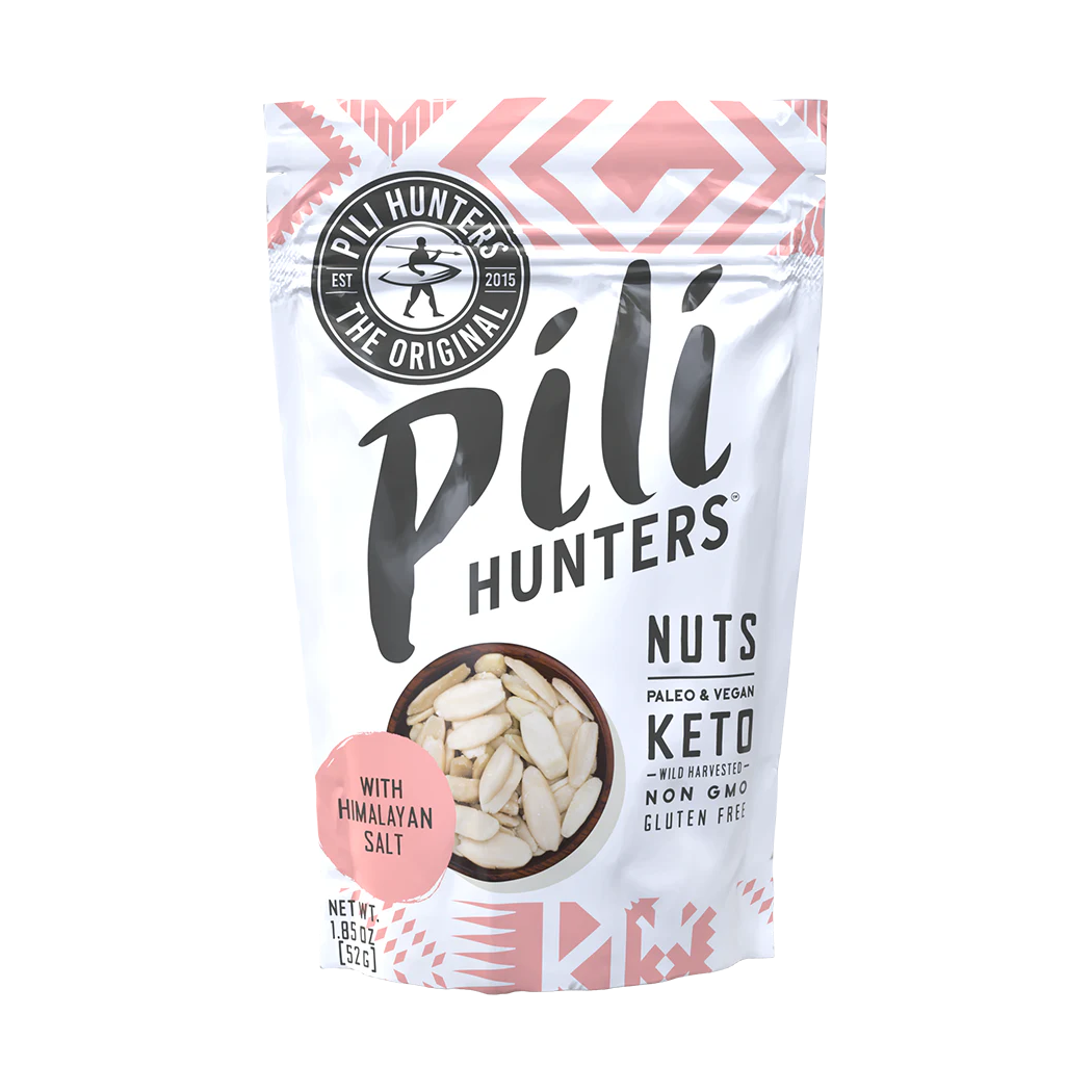 Pili Hunters Nuts With Himalayan Salt 1.85oz Bag