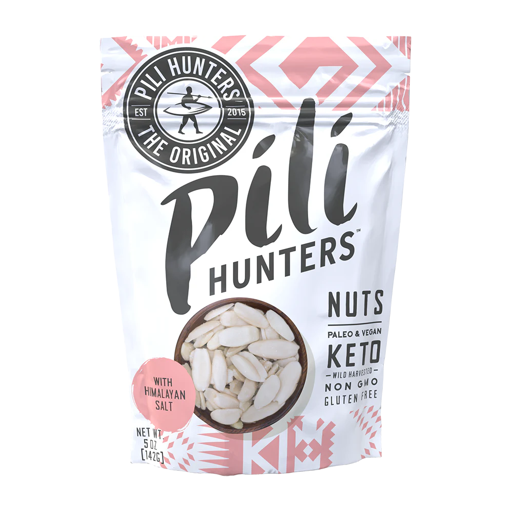 Pili Hunters Nuts With Himalayan Salt 5oz Bag