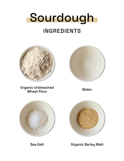 4 Essential Sourdough Bread Ingredients