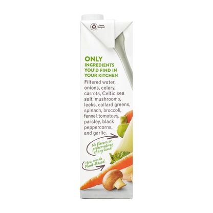 Bonafide Provisions Vegetable Broth Organic Ingredients No Flavors Or Preservatives