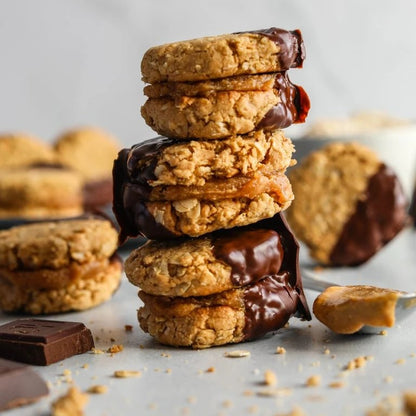 Melted Hu Salty Chocolate Dipped Do Si Dos Cookies