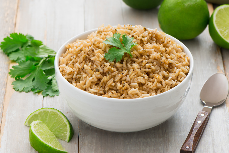 Cilantro Lime Brown Basmati Rice Lundberg Recipe Using Healthy Sprouted Whole Grains