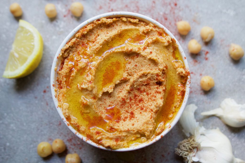 Bare Bones Recipe For Creamy Bone Broth Hummus Dip With Chickpeas Garlic Lemon