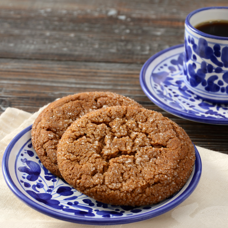 Ginger Spice Cookies With Coffee Baking With Freeze Dried Ginger Root From Terra Powders Market