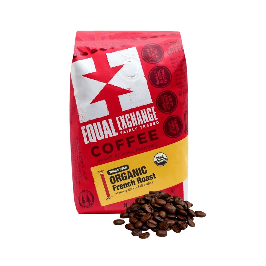 Equal Exchange Organic Coffee French Roast Whole Bean 10oz