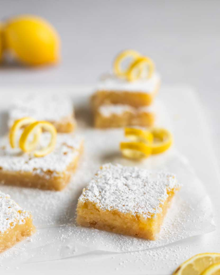 Gluten Free Grain Free Lemon Bars Made With Ottos Cassava Root Flour