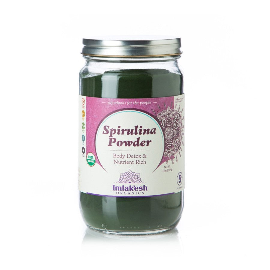 Imlak'esh Organics Spirulina Powder 14oz