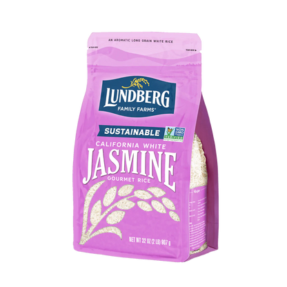 Lundberg Family Farms Non-GMO California White Jasmine Rice 32oz