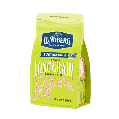 Lundberg Family Farms Non-GMO Long Grain Brown Rice 32oz