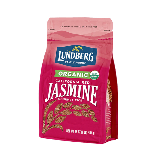Lundberg Family Farms Organic California Red Jasmine Rice 16oz