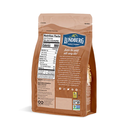 Lundberg Sprouted Brown Basmati Organic Rice Nutrition Facts Gluten Free Ingredients