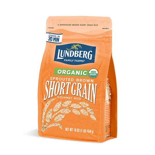 Lundberg Family Farms Organic Sprouted Brown Short Grain Rice 16oz