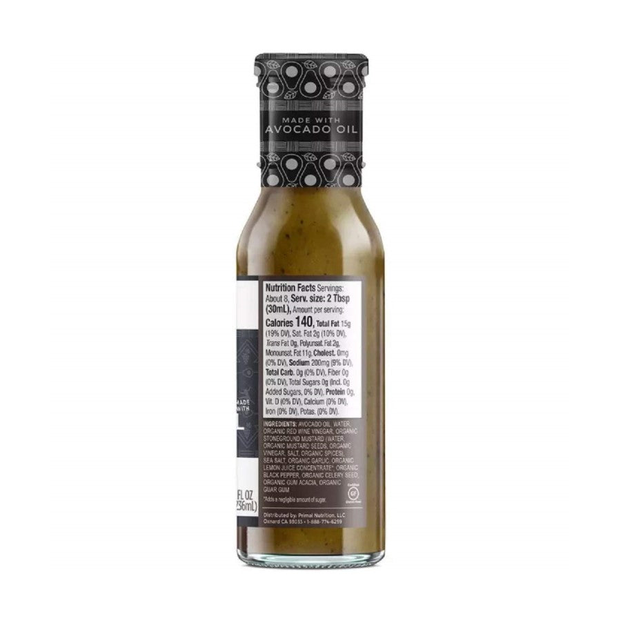 Primal Kitchen Oil And Vinegar Dressing Ingredients Nutrition Facts