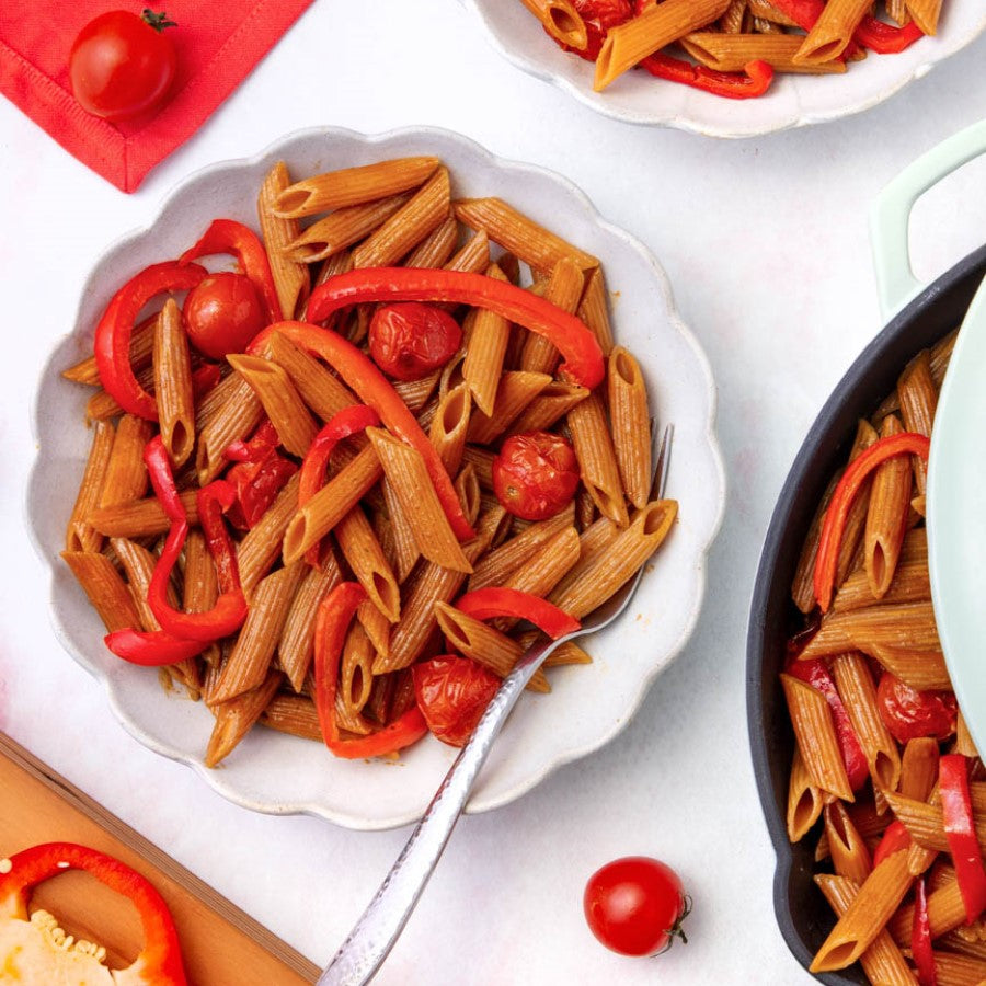 Tolerant Organic Red Lentil Penne Smoky Cajun One Pot Pasta Recipe