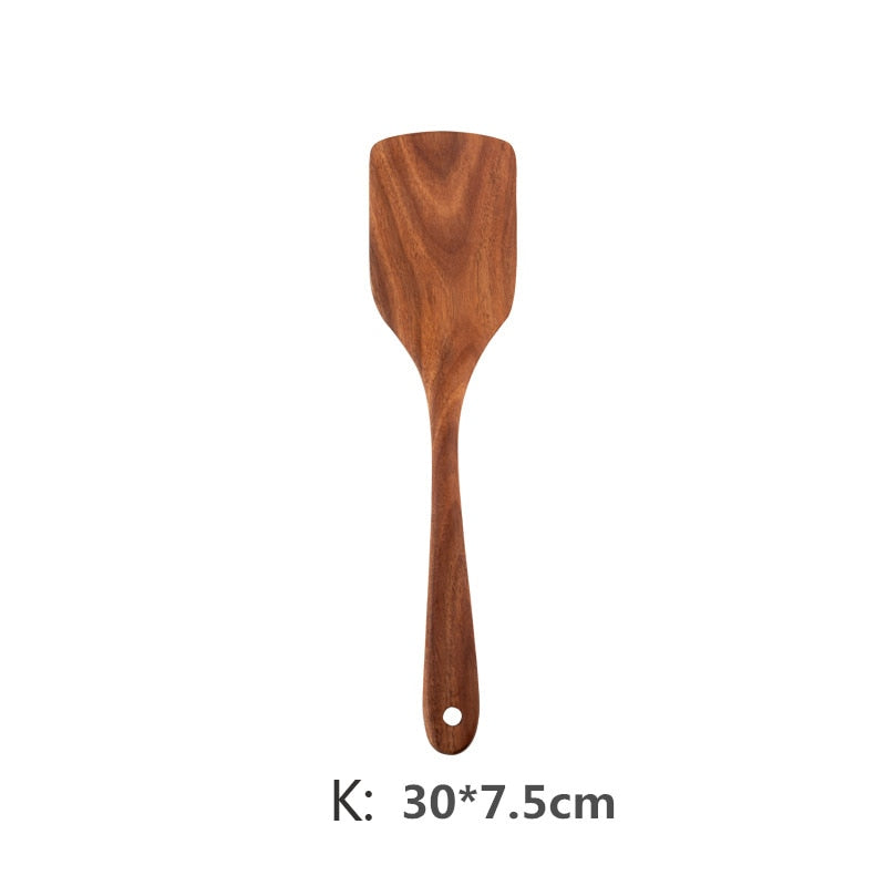 Teak Wood Cooking Utensil K Turner