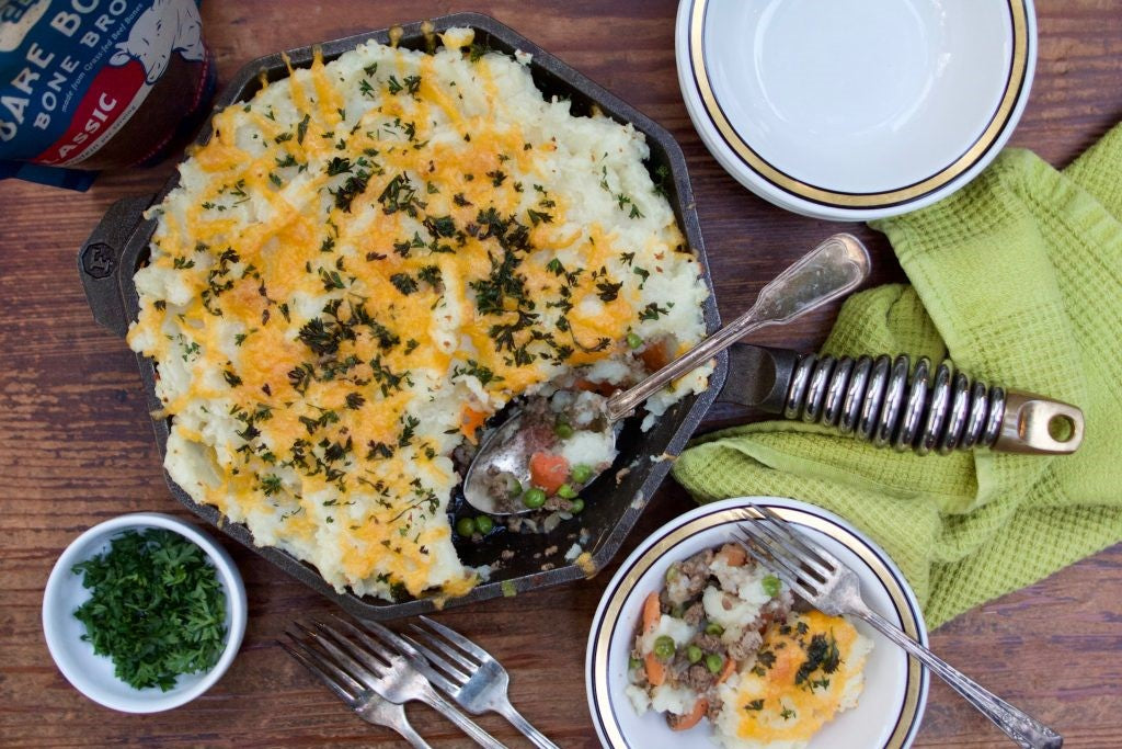 Shepherds Pie Recipe Using Grass Fed Beef Bone Broth From Bare Bones